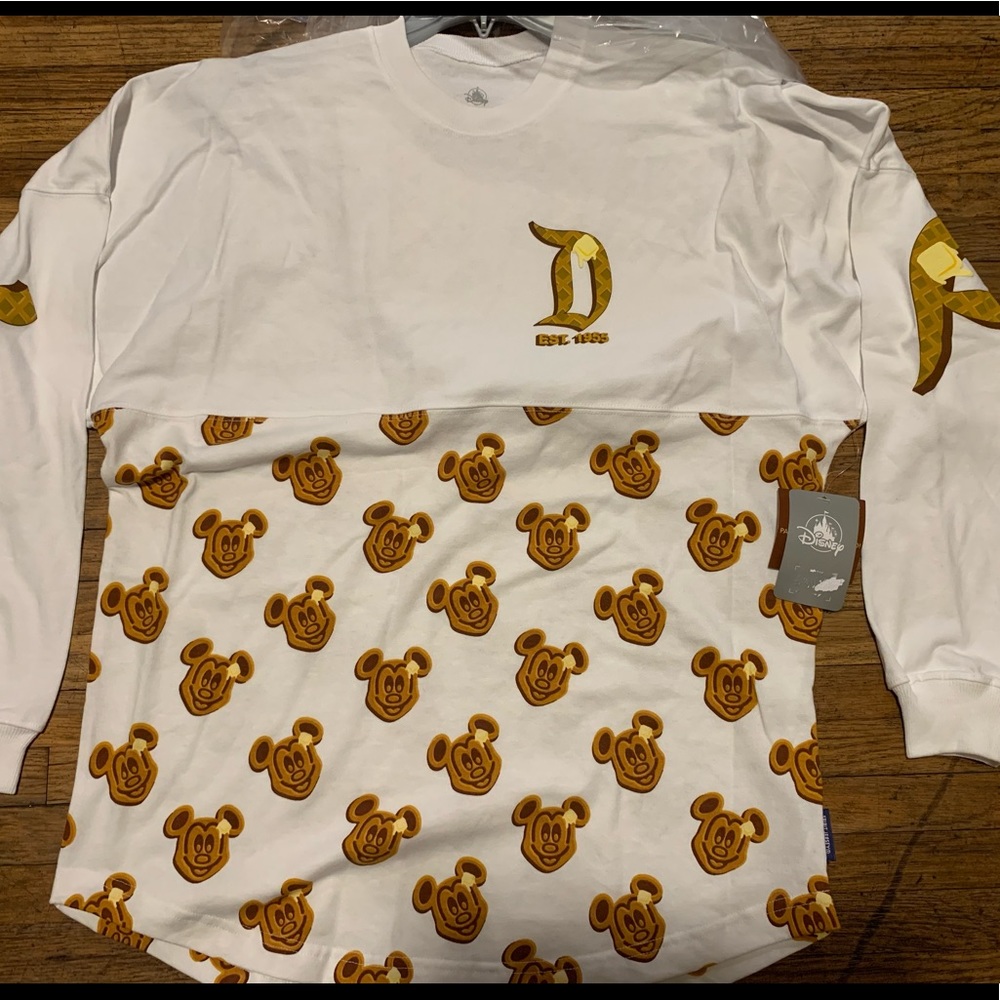 Disneyland Mickey Mouse Waffle Spirit Jersey - Small